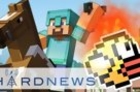 Hard News 02/10/14 - Flappy Bird Pulled Down, Minecraft Fan Film Pulled Downn, and Batman Glitches - Hard News Clip