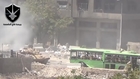 RAW VIDEO INSURGENTS TRYING BLOW UP SYRIA TANKS