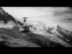 HD Stock Footage French Military Plane Strikes Cable Cars