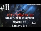Crysis 3 Stealth Walkthrough - Part 11 - Mission 4 - Safetys Off 3/3 (Xbox360/1080p)