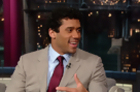 David Letterman - Russell Wilson on His Dad and The People of Seattle - Season 21 - Episode 3979