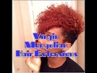 Adding Virgin Mongolian Extensions to my Natural Hair (No Glue, No Sew)