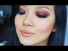 Makeup Tutorial: Easy Cranberry / Purple Smoky Eye (Great for Monolids)