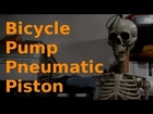 Halloween Hacks #3 - Easy Pneumatic Piston from a Bicycle Pump