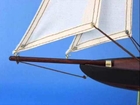 Newport Sloop  - Wood Model Sailing Boat ;