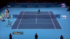 Nadal vs Wawrinka HOT SHOT ATP World Tour Finals 2013 RR2