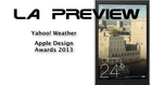 YAHOO! WEATHER - Apple Design Awards 2013
