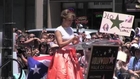 Jennifer Lopez Fights Back the Tears as She Receives Hollywood Star