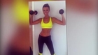 Lucy Mecklenburgh Shows Off Her Toned Body in Post-Workout Snap