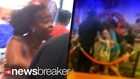 MOMMY SMACKDOWN: Woman Holding Baby Throws Punches at Chuck E Cheese (CAUGHT ON TAPE)