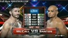Ferreira vs Santos fight video