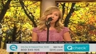 Jackie Evancho on QVC 9-13-12 - -Songs from the Silver Screen- & -Heavenly Christmas- CD